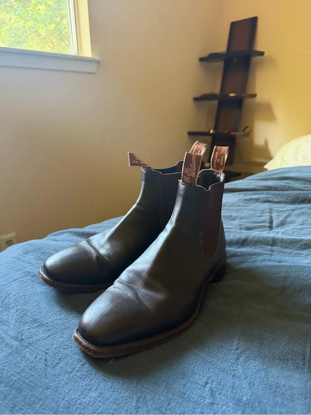R.M. Williams Men’s Brown Chelsea Boots